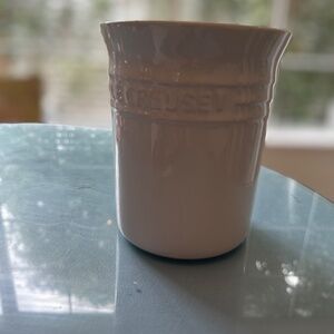 Le Creuset Utensil Holder in Meringue